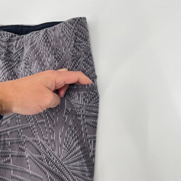 Sweaty Betty Power Pocket Workout 7/8 Leggings Moonrock Purple Palm Womens XS - Picture 8 of 11